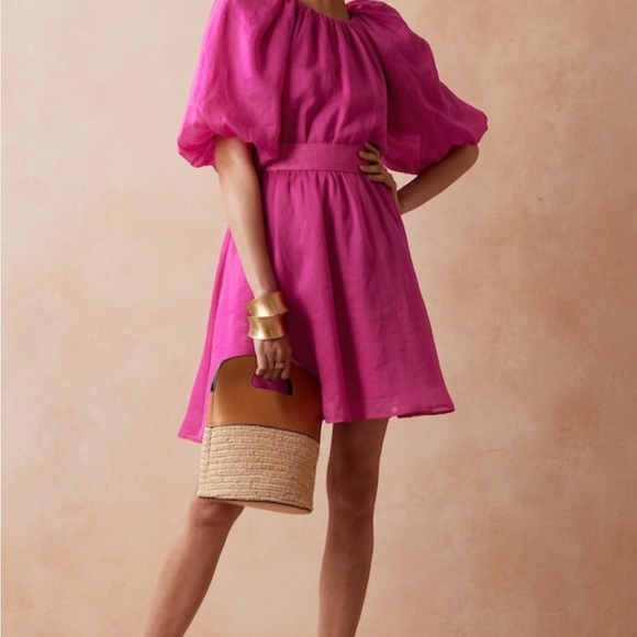 🎉🎉HP2/26🎉🎉Gorgeous Pink BR dress - Picture 6 of 9